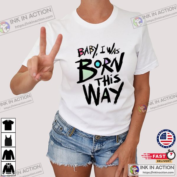 Born This Way Album Cover Lady Gaga T-shirt