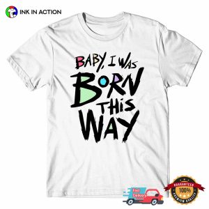 Born This Way Album Cover Lady Gaga T shirt 3