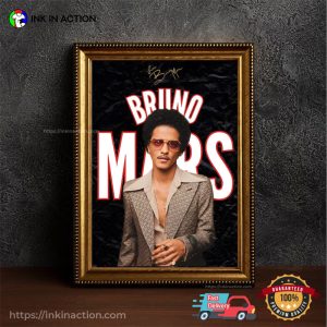 Bruno Mars Pop Star Wall Poster