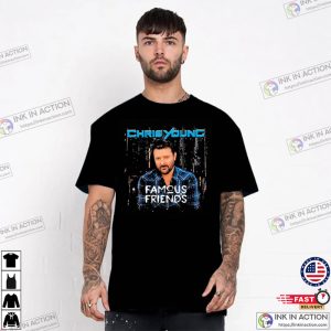 Chris Young Famous Friends Photo T shirts