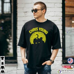 Chris Young Love Saturday Nights Lyric T-shirt