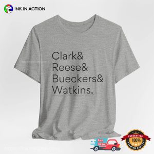 Clark Reese Bueckers Watkins March Madness 2024 T shirt 3