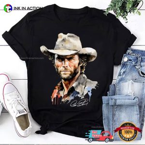 Clint Eastwood Fanart Graphic Shirt 1