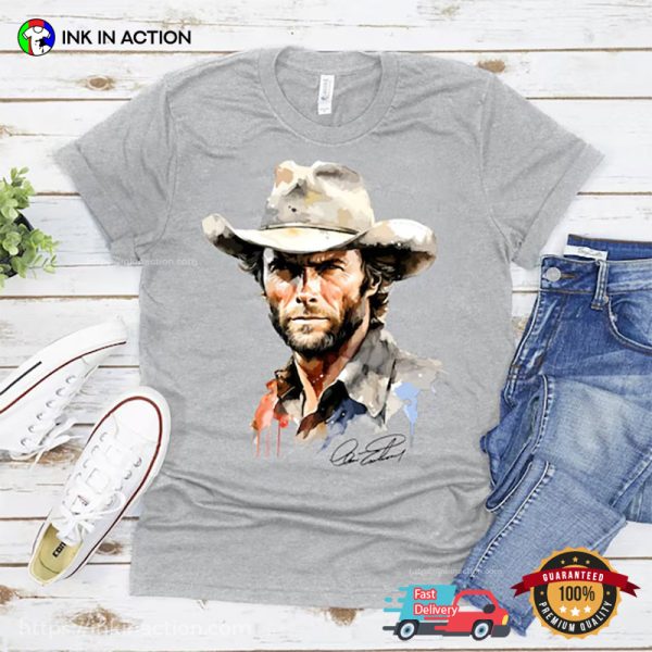 Clint Eastwood Fanart Graphic Shirt