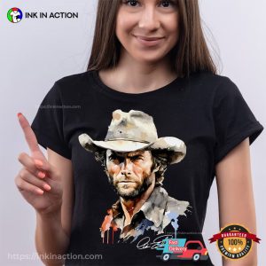 Clint Eastwood Fanart Graphic Shirt