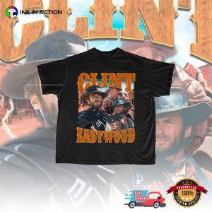 Clint Eastwood Vintage Style T shirt 2