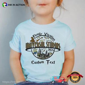 Custom Universal Studios 2024 Family Vacation Disney T-shirts