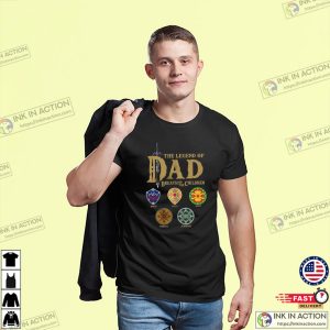 Customized Dad Legend Of Dad Adorable Legend Of Zelda Shirt