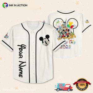Customized Disney Vintage Baseball Jersey No.6