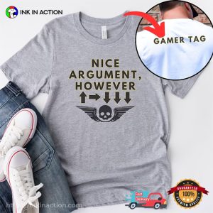 Customized Gamer HellDivers 2 The Eagles 500kg Bomb Funny Gamer Shirt