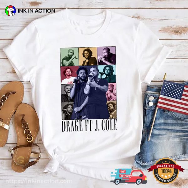 Drake Ft J. Cole On Tour 2024 Vintage Shirt