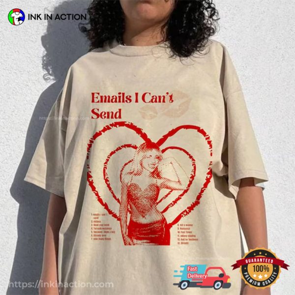 Emails I Can’t Send Album Sabrina 90s Graphic Comfort Colors T-shirt