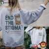 End The Stigma Mental Health Matters Vintage Shirt