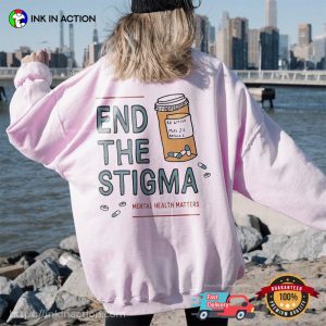 End The Stigma mental health matters Vintage Shirt