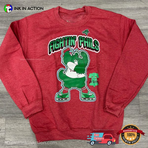 Fightin Phils Phanatic Mascot Philadelphia Phillies Shirts