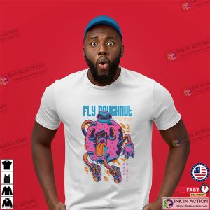 Fly Doughnut Monster T-shirt