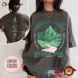 Forbidden Forest National Park HP Comfort Colors T shirt 3
