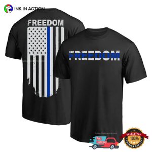Freedom Blue American Flag T-shirt