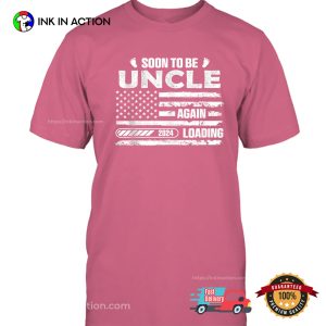 Funny Uncle 2024 Loading Fathers Day Gifts T Shirt 3