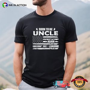 Funny Uncle 2024 Loading Fathers Day Gifts T Shirt