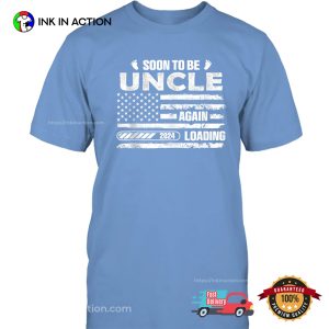 Funny Uncle 2024 Loading Fathers Day Gifts T Shirt 4