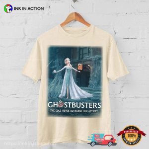 Ghostbusters Elsa Funny Ghostbusters Frozen Empire Comfort Colors T shirt 1