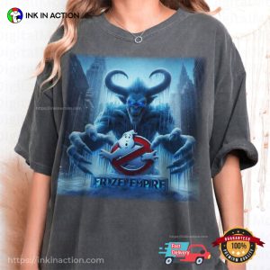 Ghostbusters Frozen Empire 2024 Fanart Comfort Colors T shirt 1