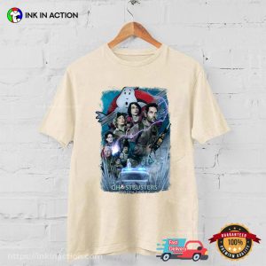 Ghostbusters Frozen Empire 2024 Movie Poster Comfort Colors T shirt 1