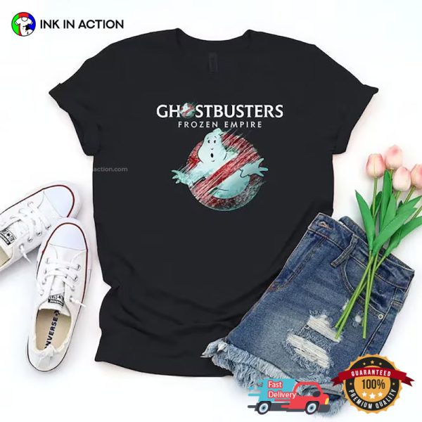 Ghostbusters Frozen Empire Logo T-shirt