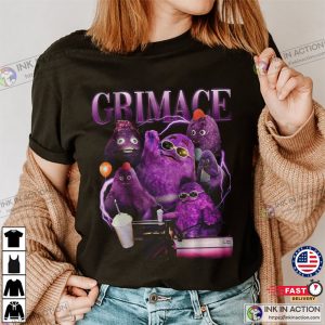 Grimace Shake Funny Meme Shirts
