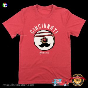 HOLTMAN'S BASEBALL DONUT Cincinnati T shirt 2
