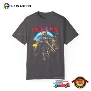 Helldivers 2 Skull Graphic Comfort Colors T shirt 4