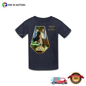 Heroes Of The Republic Star Wars Movie T shirt 1