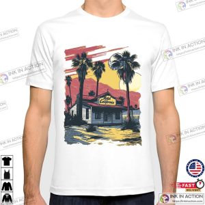 Hotel California Retro Vintage Vacation summer t shirts 2