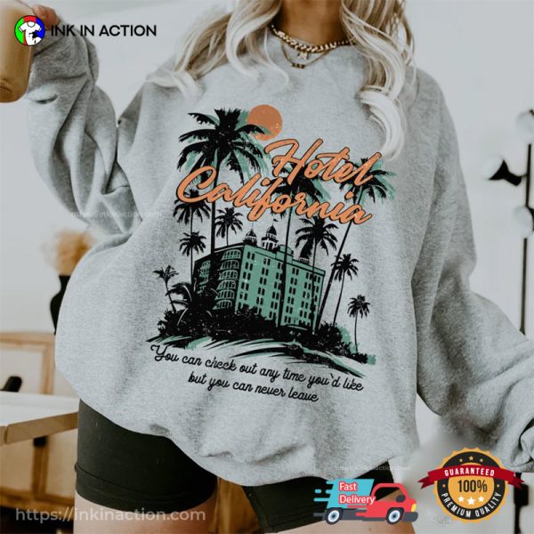 Hotel California Summer Paradise Vintage Comfort Colors Shirt