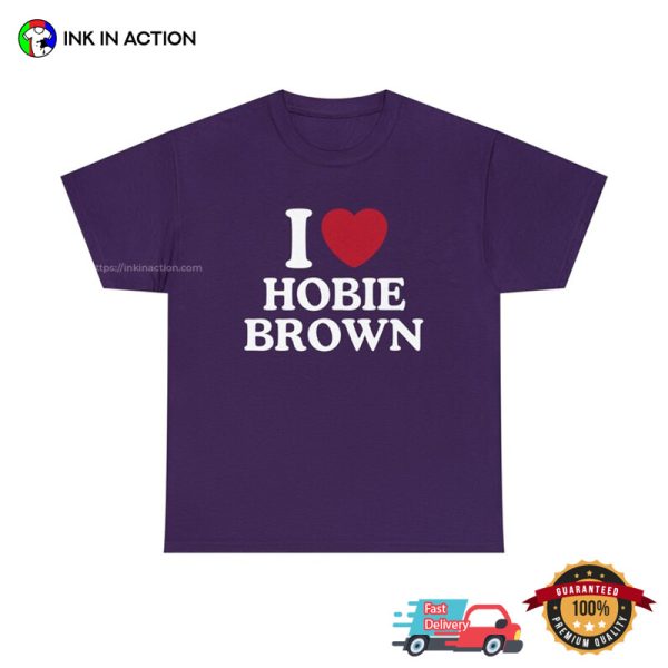 I Love Hobie Brown Spider-Punk Fan Shirt