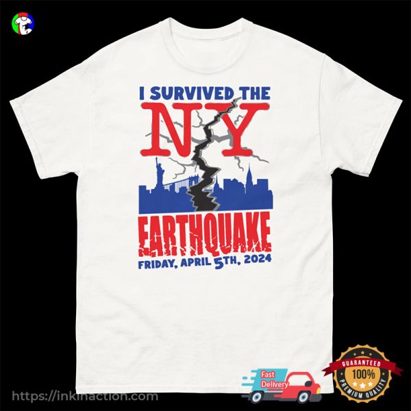 I Survived The NY Earthquake Trending T-shirt