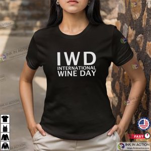 IWD International wine day Basic T shirt 1