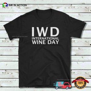 IWD International wine day Basic T shirt 3