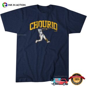 JACKSON CHOURIO Home Run Swing Baseball T-shirt