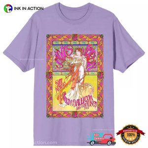 Janis Joplin Avalon Ballroom San Francisco 1967 Artwork T shirt 3