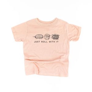 Just Roll With It Bug Kids Comfort Colors Tee 2