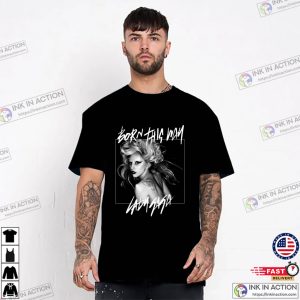 Lady Gaga Born This Way Fashionable Retro Portrait Tee