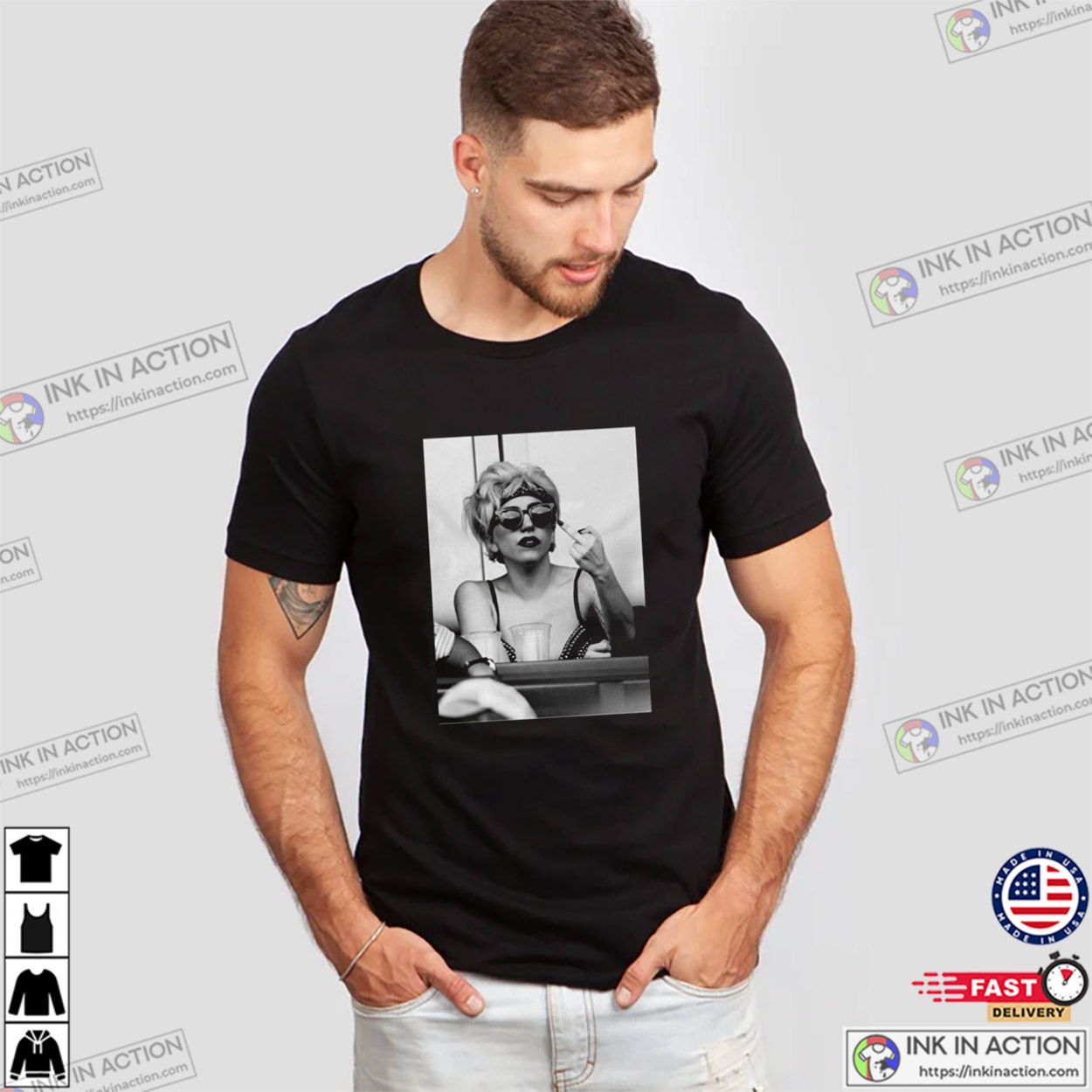 Lady Gaga Fuck You Photo Vintage Funny T-shirt - Print your thoughts. Tell  your stories.