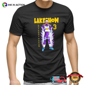 Lake Show Los Angeles Dragon Ball Anthony Davis T-shirt