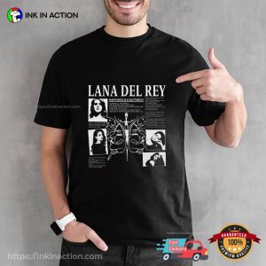 Lana Del Rey Happiness Is A Butterfly Song T Shirt 2