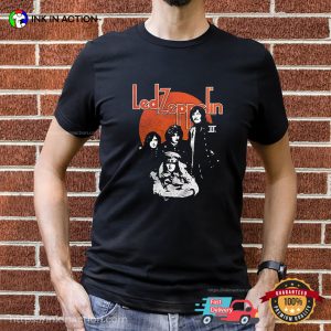 Led Zeppelin English Rock Band 90s Style T-shirt