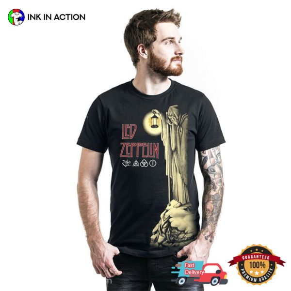 Led Zeppelin Logo Art T-shirt