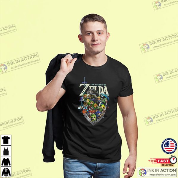 Legend Of Zelda Tears Of The Kingdom T-Shirts