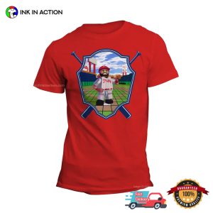 Lego Schwarber Philly MLB Baseball T-shirt
